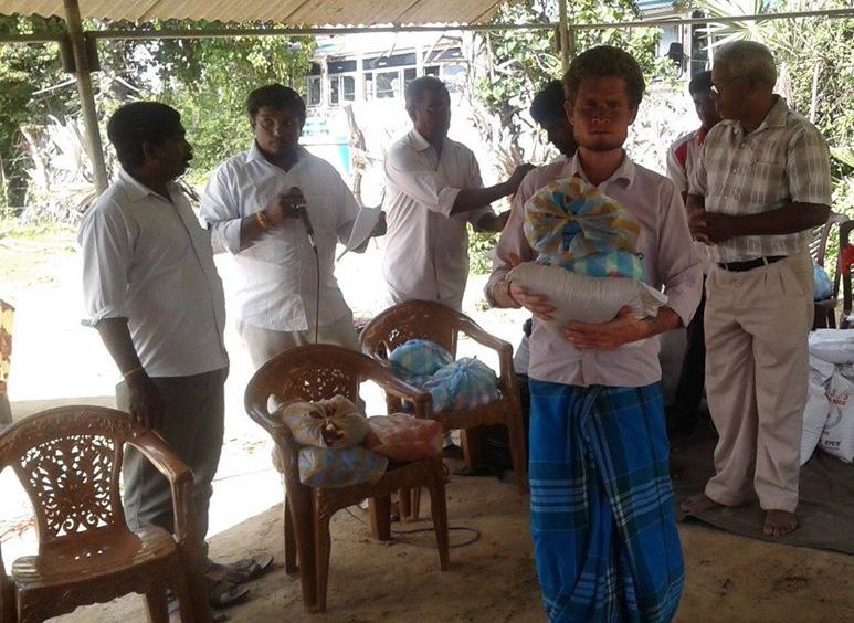 Village Service in Murripu on 05.12.2016