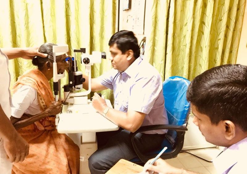 Free eye screening camp at District General Hospital, Trincomalee